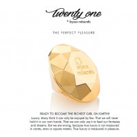 Вибратор бриллиант Twenty One Vibrating Diamond Bijoux Indiscrets