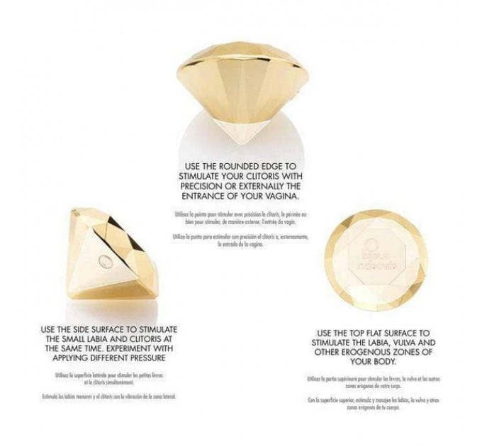 Вибратор бриллиант Twenty One Vibrating Diamond Bijoux Indiscrets