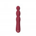 Вибратор классический гибкий Chisa Lust Ripple Lapper, бордовый