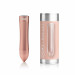 Вибропуля DOXY Rechargeable Vibrator с металлическим чехлом-колбой, розовая
