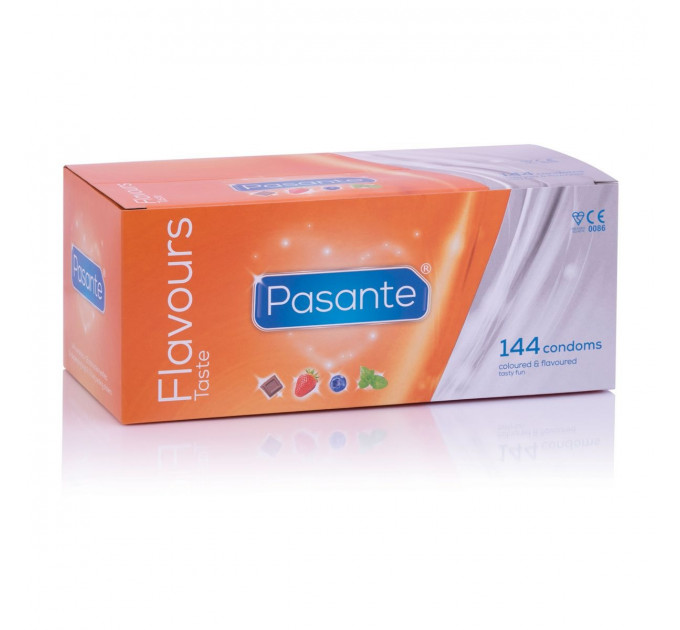 Оральные презервативы Pasante Flavours, 144 шт