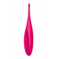 Вибратор для целенаправленной стимуляции Satisfyer Twirling Fun с гибкой шейкой, розовый