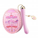 Вибратор для точки G с подключением к телефону ZALO Momoko Berry Violet