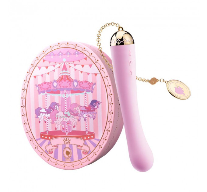 Вибратор для точки G с подключением к телефону ZALO Momoko Berry Violet