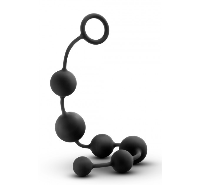 Анальные шарики Blush Anal Adventure Platinum Silicone Large Anal Beads