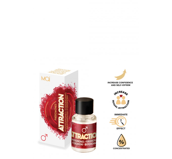 Духи с феромонами без запаха мужские MAI MASCULINE PHEROMONES 7 ML