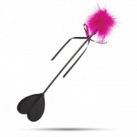 Стек двухсторонний DS Fetish Heart Rose & Black