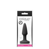 Анальна пробка COLOURS PLEASURES MINI PLUG BLACK