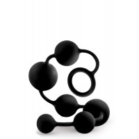 Анальные шарики Blush Anal Adventure Platinum Silicone Large Anal Beads