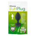 Анальная пробка с камнем You2Toys Silicone Butt Plug, силикон