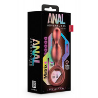 Анальна ялинка Blush Anal Adventures коричнева, 13.3 см