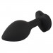 Анальная пробка с камнем You2Toys Silicone Butt Plug, силикон