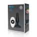 Анальная пробка с вибрацией и пультом B-Vibe Novice Plug, черная
