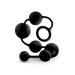 Анальные шарики Blush Anal Adventure Platinum Silicone Large Anal Beads
