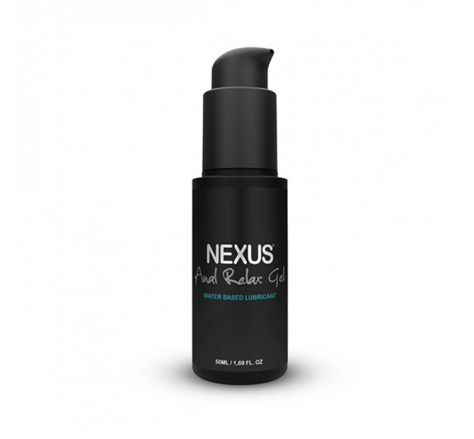 Анальный лубрикант на водной основе Nexus Anal Relax, 50 мл, с расслабляющим и охлаждающим эффектом