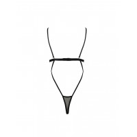 Боди с открытой грудью DIABOLINA BODY black S/M - Passion