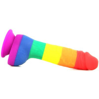 Фаллоимитатор Радуга NS Novelties Colours Pride Edition на присоске