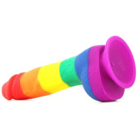 Фаллоимитатор Радуга NS Novelties Colours Pride Edition на присоске