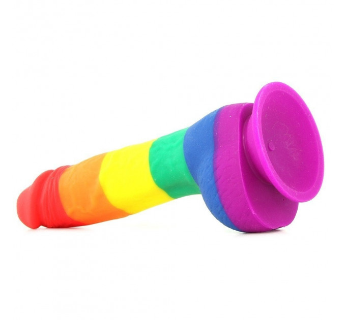 Фалоімітатор Веселка NS Novelties Colours Pride Edition на присосці