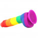 Фалоімітатор Веселка NS Novelties Colours Pride Edition на присосці