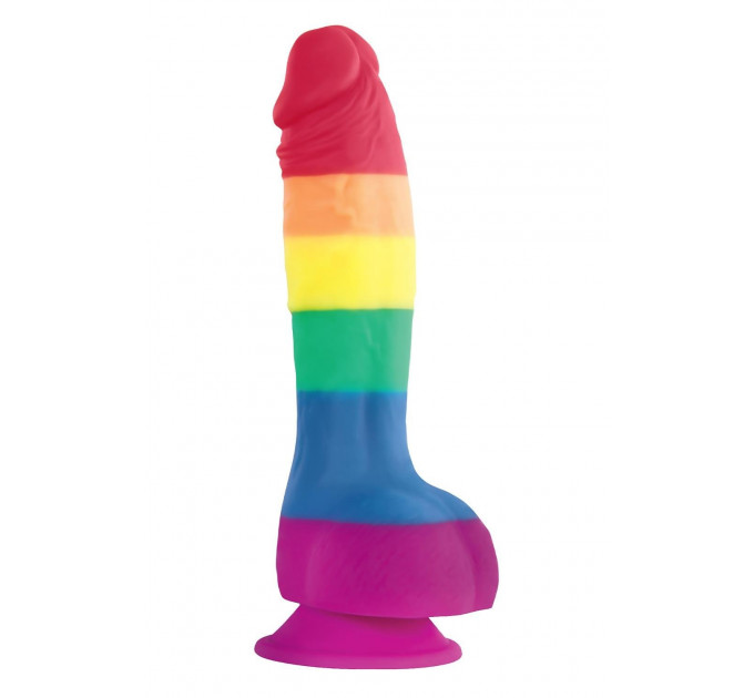 Фалоімітатор Веселка NS Novelties Colours Pride Edition на присосці