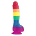 Фалоімітатор Веселка NS Novelties Colours Pride Edition на присосці