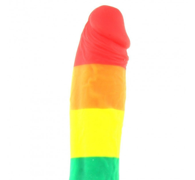 Фалоімітатор Веселка NS Novelties Colours Pride Edition на присосці