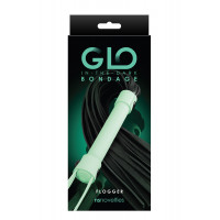 Флогер светящийся NS Novelties GLO BONDAGE FLOGGER