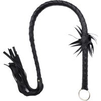 Флоггер полосатый DS Fetish Stripe flogger black