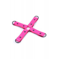Хрестоподібна система фіксації NS Novelties Electra Hog Tie, рожевий