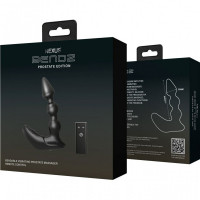 Массажер простаты с вибрацией Nexus Bendz, силикон, черный, 14 х 3 см
