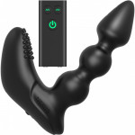 Массажер простаты с вибрацией Nexus Bendz, силикон, черный, 14 х 3 см
