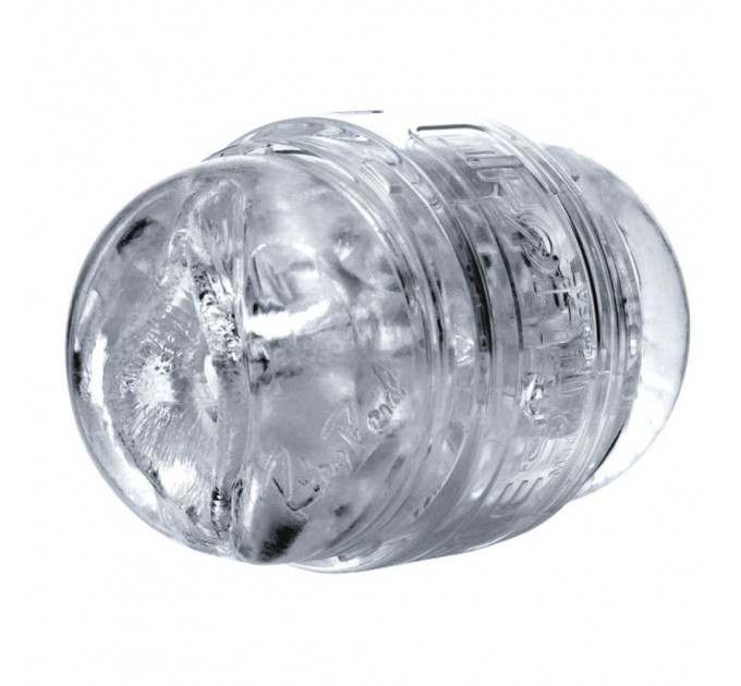 Мастурбатор у колбі Вагіна та Анус FleshLight Riley Reid, прозорий