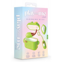 Міні-вібратори в зарядному кейсі Blush Play with Me з пультом, зелені