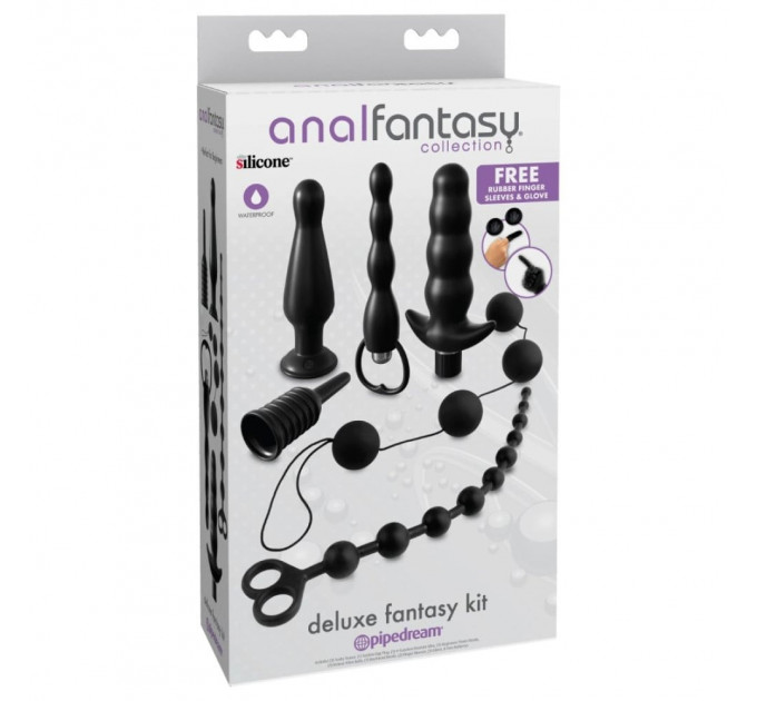 Набор анальных игрушек Pipedream Anal Fantasy черный
