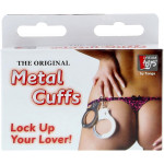Наручники, Large Metal Handcuffs with Keys