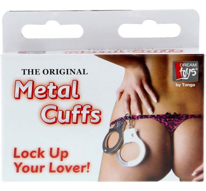 Наручники, Large Metal Handcuffs with Keys