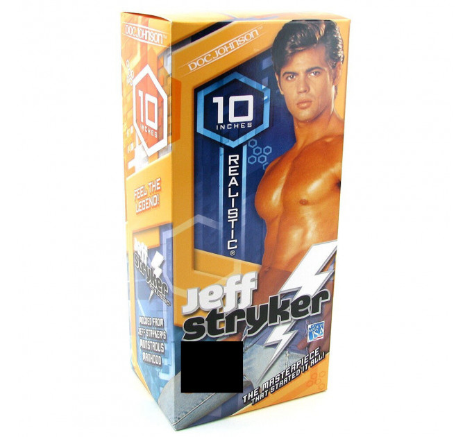 Насадка на страпон Jeff Stryker Realistic Cock With Removable Vac-U-Lock Suction Cup