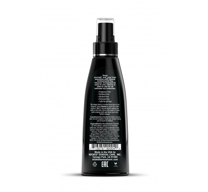 Очиститель WICKED ANTI-BACTERIAL TOY CLEANER 120ML