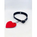 Ошейник с кольцом Collar black with ring