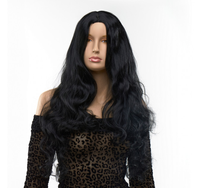 Перука довга кучерява Fetish Hair Брюнетка