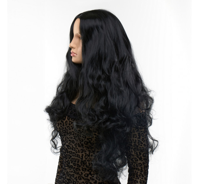 Перука довга кучерява Fetish Hair Брюнетка