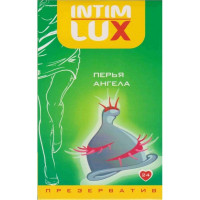 Презерватив с усиками Intim Lux Перья ангела латексный (цена за пачку, 1 шт.)