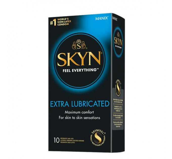 Презервативы ультратонкие SKYN Extra Lube из полиизопрена (цена за пачку, 10 шт.)