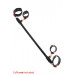 Распорка для фиксации Taboom Wild Roses Spreader Bar чёрная