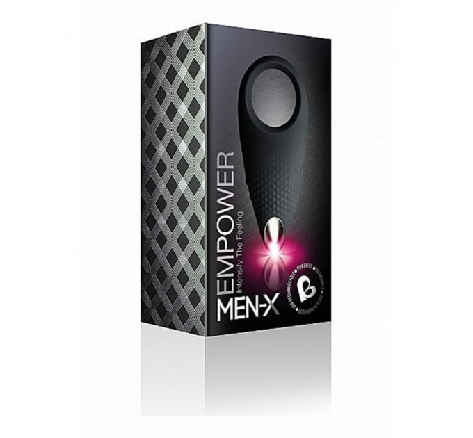 Эрекционное кольцо ROCKS-OFF - EMPOWER COUPLES STIMULATOR Black