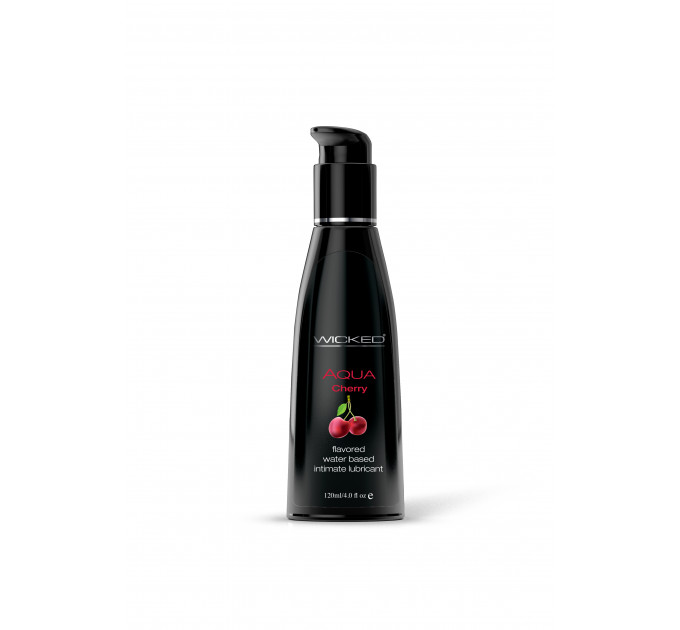 Їстівний лубрикант зі смаком вишні WICKED AQUA 120ML