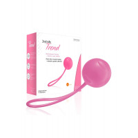 Вагінальна кулька Joy Division Joyballs Trend зі зміщеним центром ваги, рожева