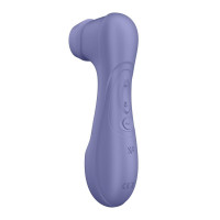 Вакуумный стимулятор клитора Satisfyer Pro 2 Generation 3 (в наборе две силикон. насадки), лиловый