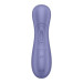 Вакуумний стимулятор клітора Satisfyer Pro 2 Generation 3 (у наборі дві силікон. насадки), фіолетовий